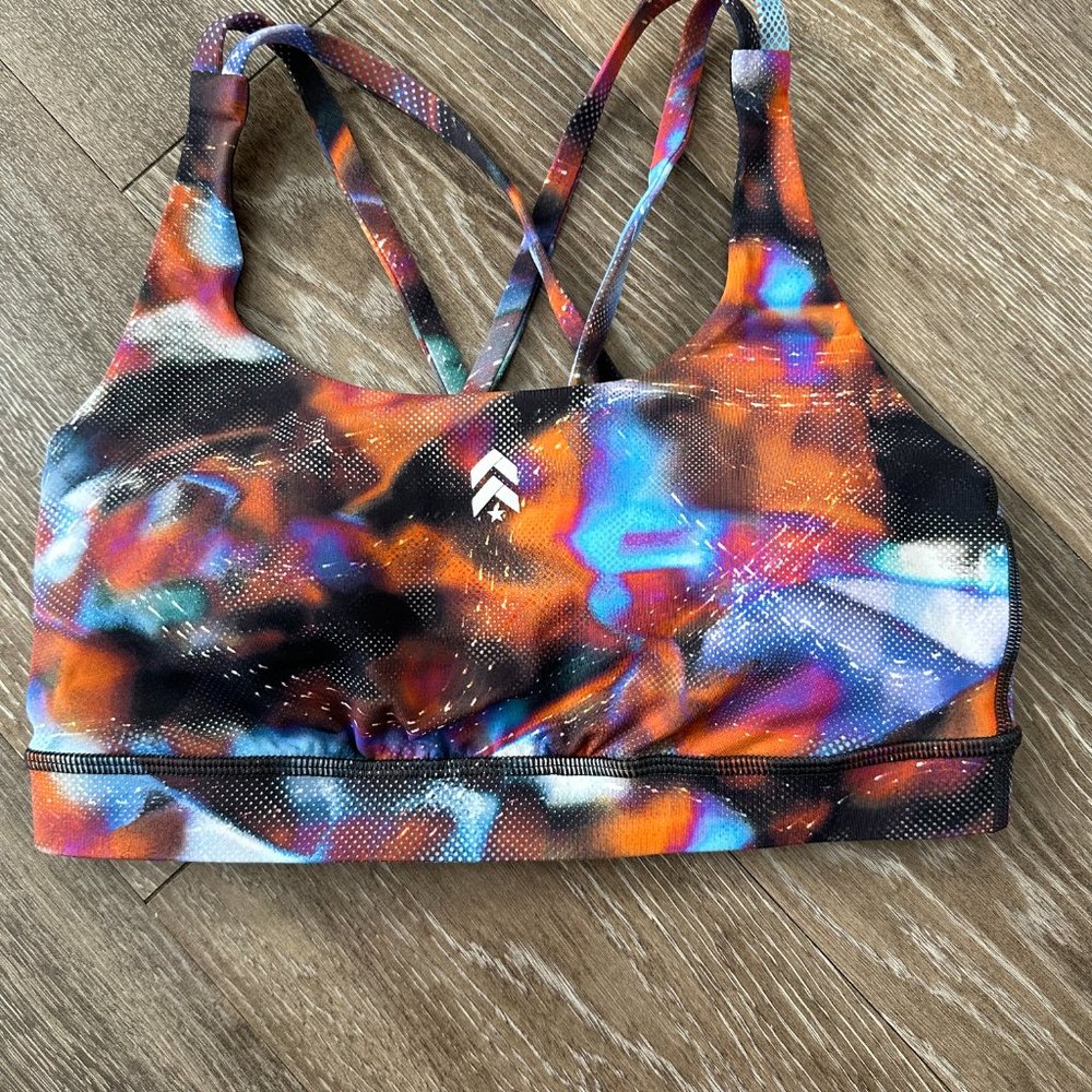 Lululemon x Barry's Multicolor Energy Sports Bra